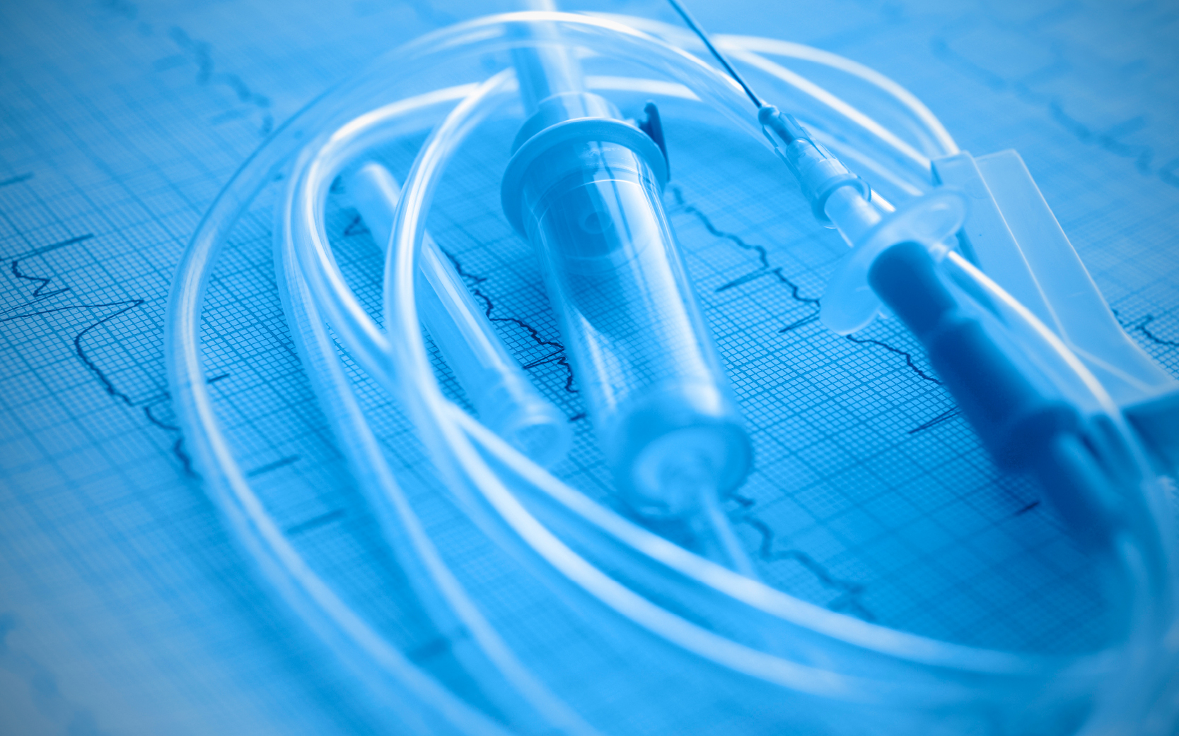 Medical plastic IV system