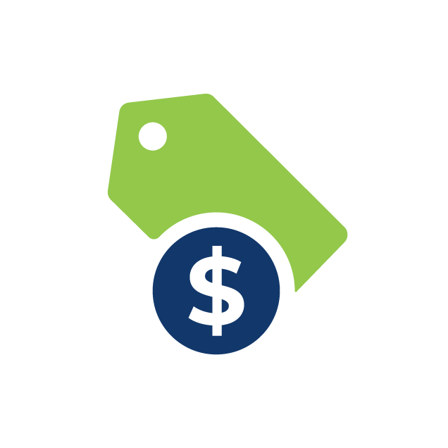 Why Choose TrueSight 9 price tag icon