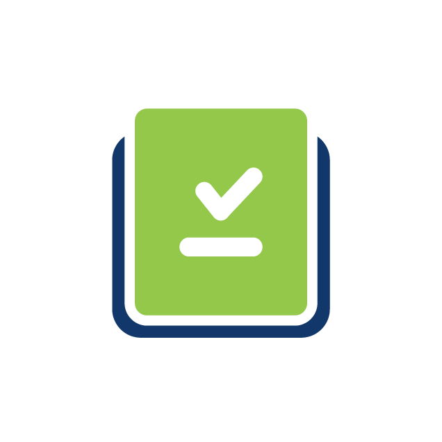 Why Choose TrueSight 7 blue and green training icon