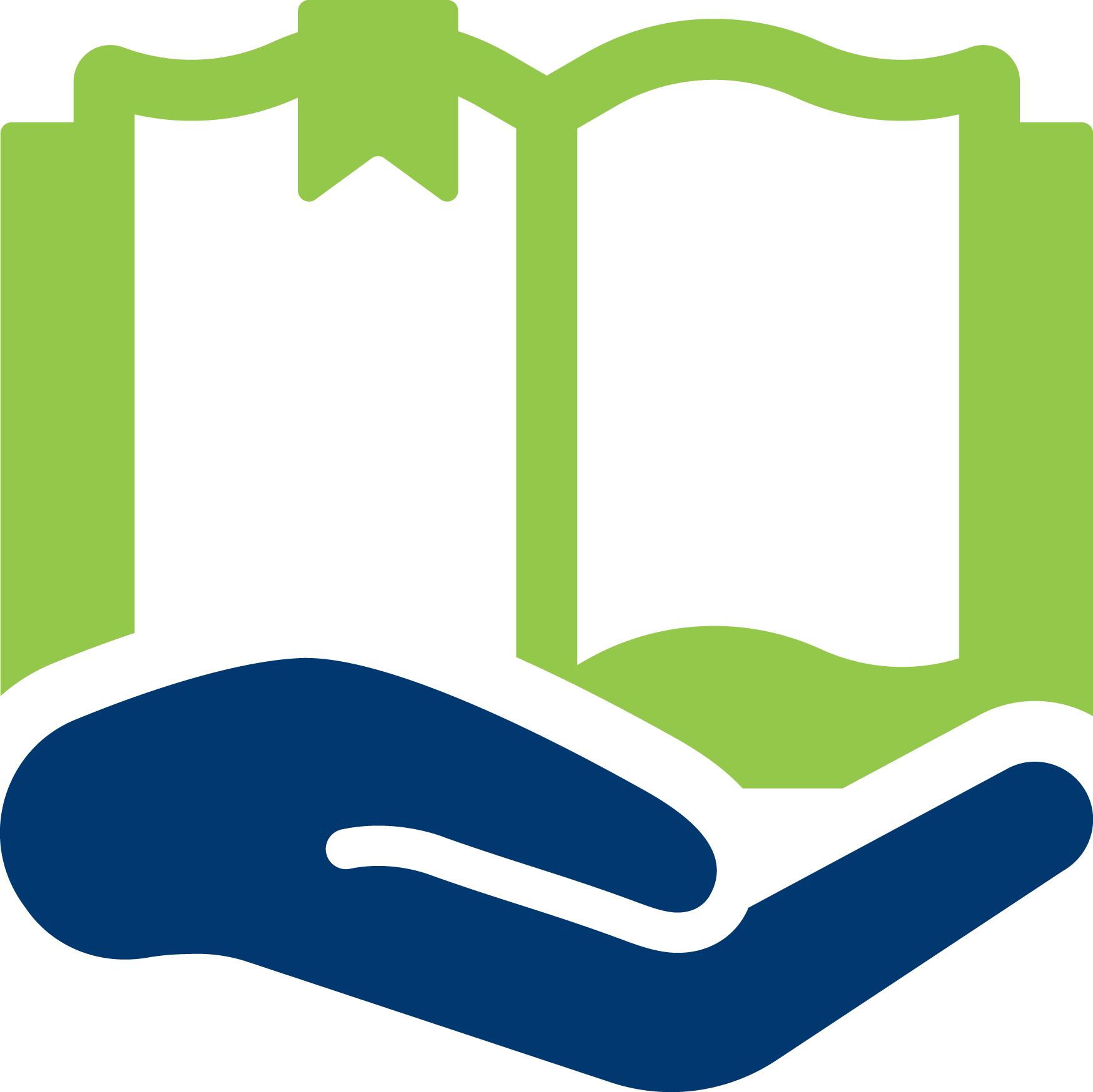 guidance icon interwebs with graduations cap