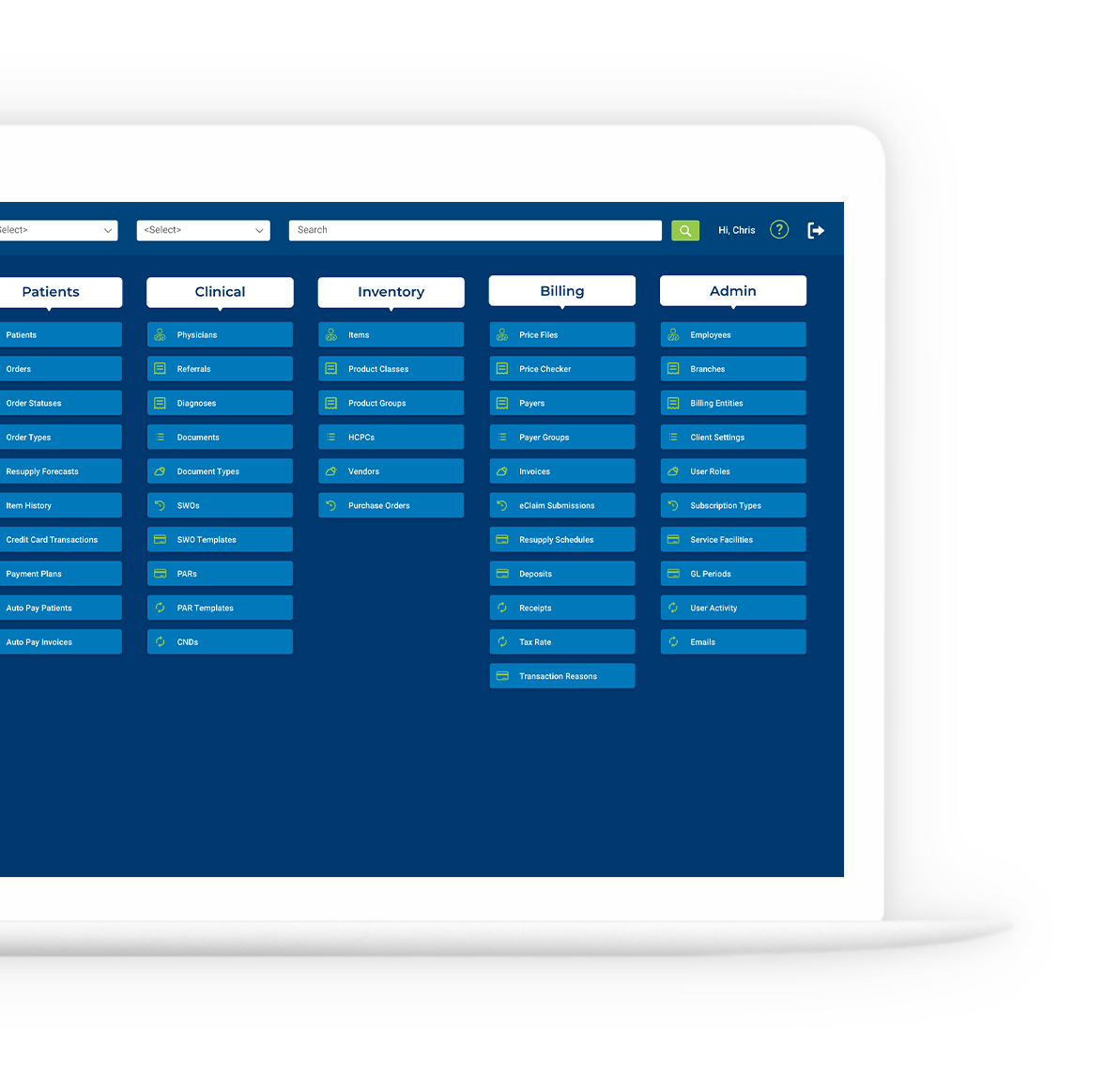 truesight software on laptop
