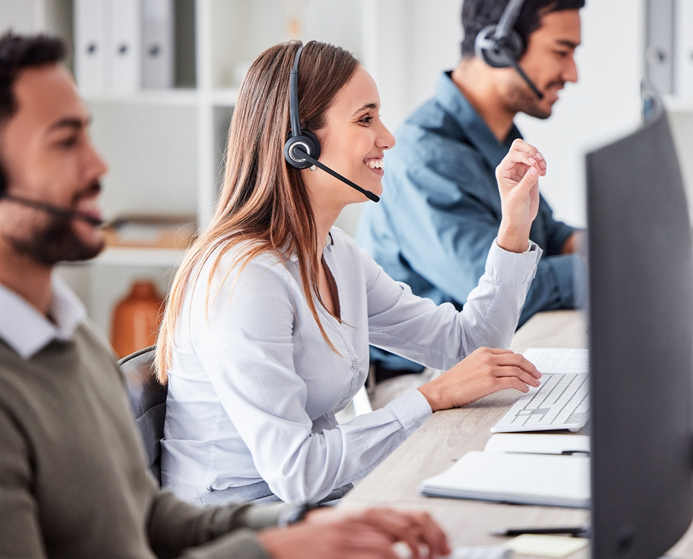 customer service support call center