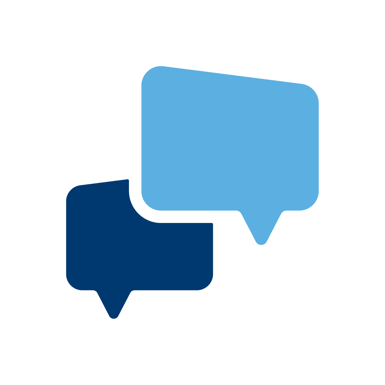 conversation bubbles