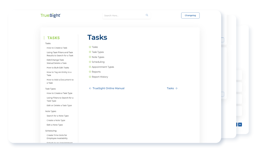 Online Manual mockup