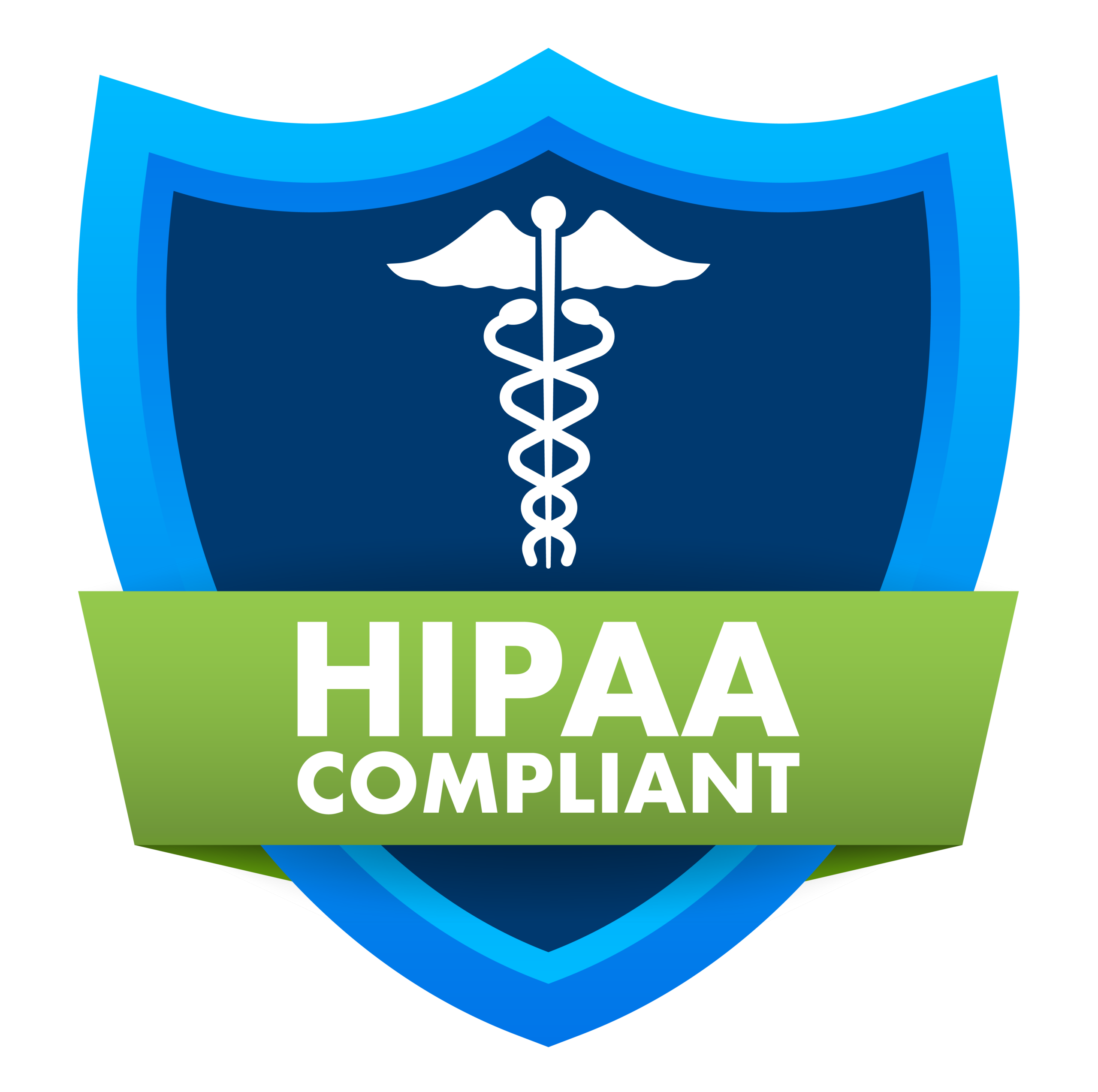 HIPPA Compliant shield logo